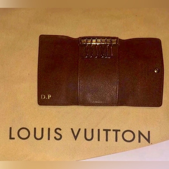 Louis Vuitton Iconic Monogram Canvas Key Holder Wallet Leather Valentine’s Day - Picture 5 of 5